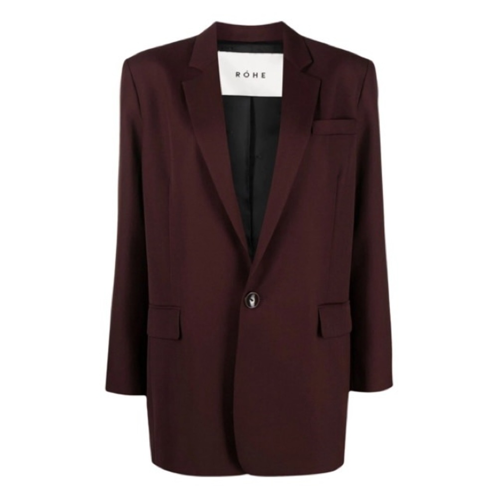 RÓHE “Alena” Women’s Blazer in Burgundy